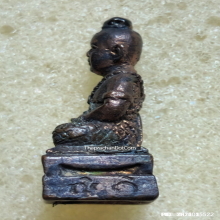 กุมารทอง หลวงปู่มิ่ง วัดบางสาม จ.สุพรรณบุรี เนื้อนวโลหะ