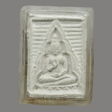 พระผงวัดปากน้ำ รุ่น4  พิมพ์สี่เหลี่ยม หน้าแก่ 