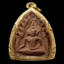 พระขุนแผนกรุวัดบ้านกร่าง พลายคู่ตัดหน้าเทวดา ตลับทอง