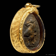 พระสิวลีรูปไข่ เนื้อผงใบลาน หลวงปู่โต๊ะ