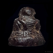 รูปเหมือนเนื้อครั่งพุทราหลวงพ่อทองศุขวัดโตนดหลวงปี05