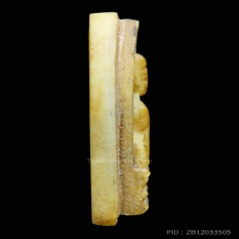 นางกวักหลวงพ่อกัน ใส่เสื้อคอปก งานมือใช้เครื่องมือมีด,สิ่ว