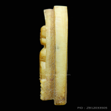 นางกวักหลวงพ่อกัน ใส่เสื้อคอปก งานมือใช้เครื่องมือมีด,สิ่ว