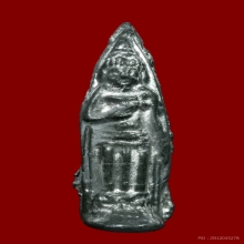 พระร่วงยืน ชินเงินปรอทขาว ยุคต้น หลวงพ่อมุ่ย วัดดอนไร่ 