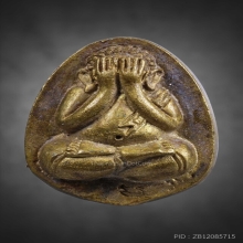 พระปิดตาสมปรารถนา หลวงปู่หมุน เนื้อทองผสมฉนวนพระบูชา ปี43