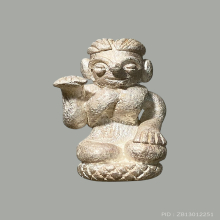 แม่นางกวัก เงิน หล่อโบราณ วัดหัวเขา