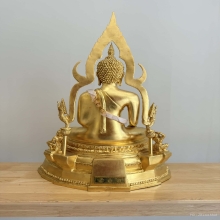 พระพุทธชินราช(จำลอง) ภ.ป.ร. 84 พรรษา 9 นิ้ว ครบกล่อง