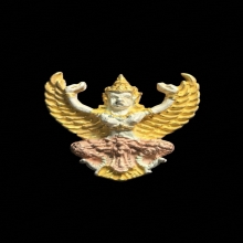 พญาครุฑ หลวงพ่อวราห์  รุ่นมีแล้วรวย 3 กษัตริย์ พิมพ์เล็ก