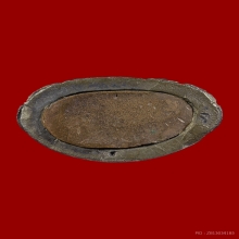 พระกริ่งเก้าแก้วเนื้อเงินหมายเลข 1  หลวงปู่แก้ว เกสาโร 