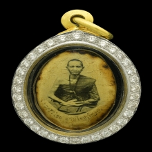 ล็อกเก็ต ครูบาเจ้าศรีวิชัย สร้างโดยเต๊กหมัน