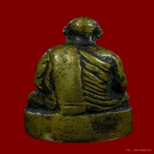 รูปหล่อโบราณ รุ่นแรก หลวงพ่อขอม วัดไผ่โรงวัว ปี2497