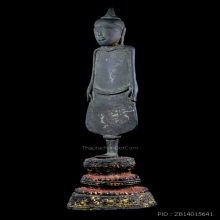 พระยอดธง ปางประทับยืนเปิดโลก ทิ้งดิ่ง สำริด นครศรีธรรมราช