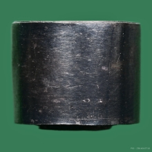 ตะกรุดหัวใจโลกธาตุ เนื้อเงิน เก่าโบราณ