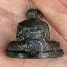 รูปหล่อรุ่นแรก หลวงพ่อเต๋ เนื้อตะกั่ว ปี06 มีจาร