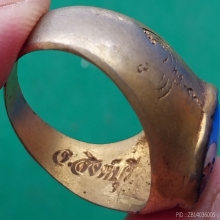 ล็อคเก็ตแหวน ลพ.แพ วัดพิกุลทอง หายาก