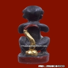 สี่หูห้าตาครูบาบุญยัง เนื้อไม้งิ้วดำ ปี2566 ก้นทองคำ