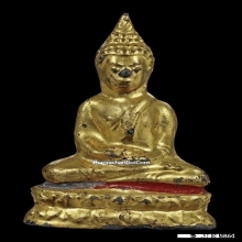 พระรัตนะ ขนาดบูชา เนื้อชินตะกั่ว ก้นดินไทย