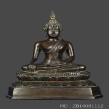 พระบูชา พิมพ์มารวิชัย ตามุก หน้าตัก 6.5 นิ้ว เนื้อแดง 