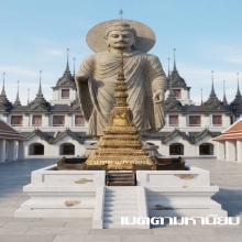 พระมหาเจดีย์จุฬามณี สมัยรัตนโกสินทร์ สวยเดิม ขนาดใหญ่