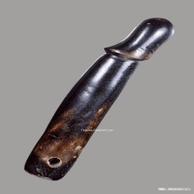 ปลัดขิกหลวงพ่ออี๋ วัดสัตหีบ จ.ชลบุรี เนื้อไม้กัลปังหา