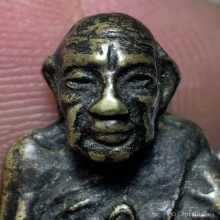 พระรูปหล่อโบราณหลวงปู่สุขวัดโพธิ์ทรายทอง2512