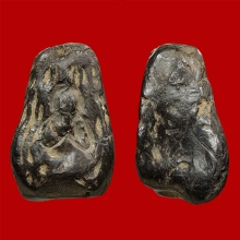 พระปิดตาผงคลุกรักเก่าจัด