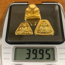 พระทองคำ ชุดหลวงพ่อเงิน โครงการแบ่งบุญ หนุนการศึกษา