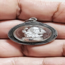 พระพิฆเนศเลี่ยมเงิน