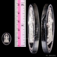 พระพิฆเนศ เนื้อเงินขัดเงา งานคเนศจตุรถี วัดแขกสีลม ปี 2555