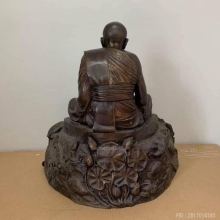 พระบูชาหลวงปู่ทิม ฐานปูปลา วัดละหารไร่  ขนาด 29 นิ้ว  ปี54