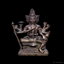 พระพรหม รุ่นแรก หลวงพ่อชำนาญ  วัดบางกุฎีทอง ปี 2555 