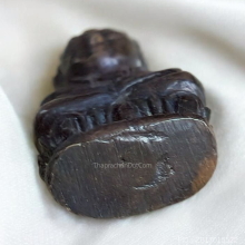 พระกริ่งล้มลุก หลวงพ่อเกษม เขมโก ปี 37 พิมพ์เล็ก เนื้อนวะ