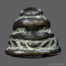 พระปิดตาฐานนั่งบัว  วัดหนัง