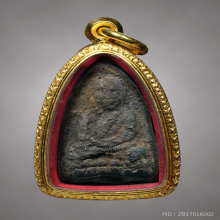 หลวงปู่ทวดเนื้อว่าน 2497 พิมพ์กลางหน้ากลม