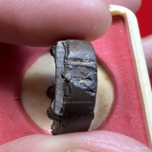 เหรียญหล่อโบราณรุ่นแรกหลวงปู่หงษ์ พรหมปัญโญ เนื้อนวฤทธิ์