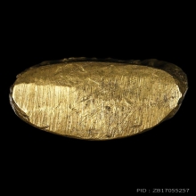 พระชัยวัฒน์ไพรีพินาศรุ่นแรก วัดบวรฯเนื้อโลหะผสมปี2495สภาพสวย