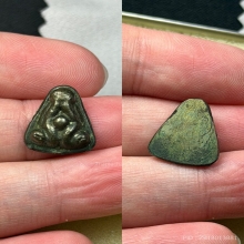 พระปิดตาเมฆสิทธิ์ หลวงพ่อทับ วัดอนงคาราม พิมพ์ชะลูดไม่แต่ง