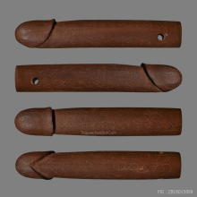 >>>..,ปลัดขิกหลวงพ่อตี๋ วัดหูช้าง ไม้ละมุดสีดา สวยเดิม