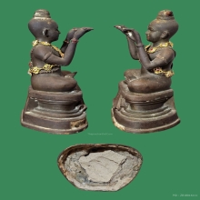 กุมารทองเจริญลาภ หลวงปู่แย้ม วัดสามง่าม พิมพ์กลาง