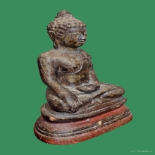 พระบูชา หลวงพ่อเต๋ วัดสามง่าม เนื้อดินเจ็ดป่าช้า