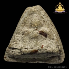 หายากมาก ปิดตาผงกระดูกผี อ.หนู วัดโพธิ์ พิมพ์นางพญา ปี2485