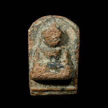 พระร่วงแผงตัด กรุจรเข้ร้อง เนื้อดิน มีราดำกรุ จ.สุโขทัย