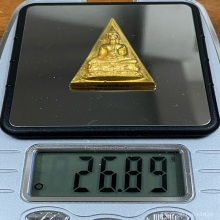 พระทองคำ พระสมเด็จพิมพ์จิตรลดา ๖ รอบ ในหลวง