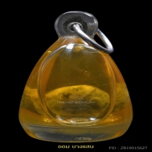 พญาเต่าเรือน เลี่ยมในน้ำมันจันทร์ หลวงพ่อสนิท วัดลำบัวลอย 