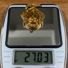 พระทองคำ เจ้าพ่อเสือ เสาชิงช้า กทม. รุ่นกระเช้า