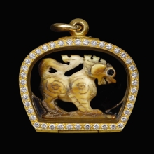 สิงห์หลวงพ่อหอม วัดชากหมาก