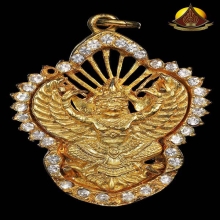 ครุฑอ.วราห์ รุ่นล้างอาถรรพ์ ปี2536 เนื้อกระไหล่ทองสภาพสวยมาก