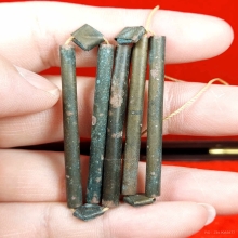 ตะกรุดชุดลูกคั่น หลวงพ่อเดิม วัดหนองโพ