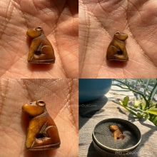 เสือหลวงพ่อปาน ศิลปะวัดกลาง  (ขนาดสาริกา)