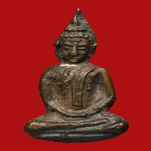 พระยอดธง หลวงพ่อแก้ว วัดนาห้วย ปี2496 (รุ่นแรก) 